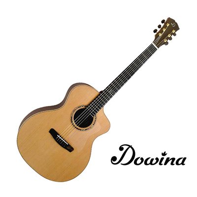 Dowina Granadillo GAC 紅松木面板 41吋 斯洛伐克 全單板 民謠吉他 - 【他，在旅行】