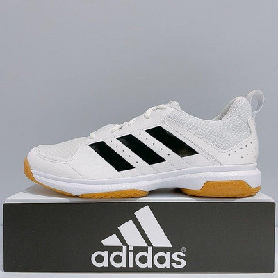adidas Ligra 7 W 男女款 白色 訓練 運動 羽球 排球鞋 FZ4660