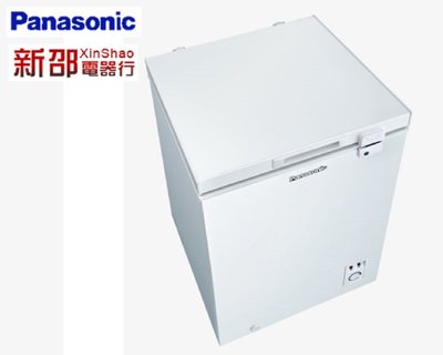*~新家電錧~*【Panasonic 國際牌】[ NR-FC100-W ]  臥式冷凍櫃 白色【實體店面】