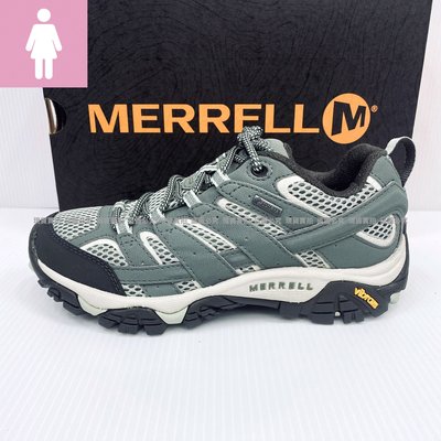 【斯伯特】女鞋 MERRELL MOAB 2 MID GORE-TEX 033468多功能 健行 防水 登山鞋