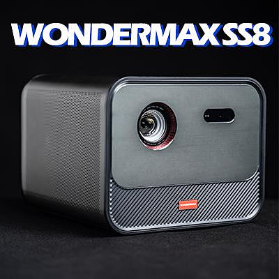 WONDERMAX 玩得美 SS8 高亮度LED投影機 1080P 家庭劇院投影機 方便好攜帶