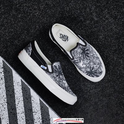 免運 Vans Slip-On 楓葉 黑 白 雪花 懶人鞋 襪套 休閒 帆布鞋 ~T/E代購~