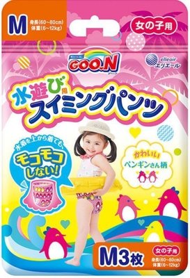 【子供の部屋】日本限定 日本大王 嬰兒戲水游泳尿布褲 戲水褲 3個尺寸可選
