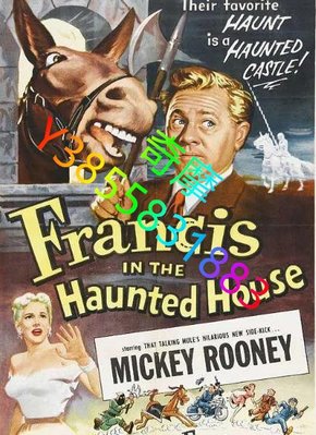 DVD 賣場 電影 神騾古堡殲魔記/Francis in the Haunted House 1956年