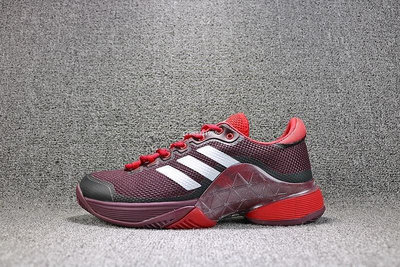 【明朝運動館】ADIDAS BARRICADE  BOOST 黑紅 經典 透氣 休閒運動慢跑鞋 男鞋 BY1624耐吉 愛迪達