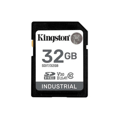 新風尚潮流 【SDIT/32GB】 金士頓 32GB SDHC 工業用 記憶卡 pSLC 模式 3年保固