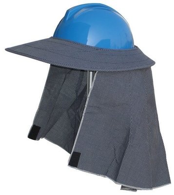 @安全防護@ 遮陽帽 遮陽帽 P-053 戶外工作防曬必備 工程作業 用於安全帽