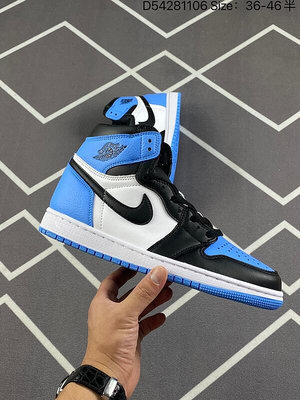 耐吉 NIKE Air Jordan 1 High OG Bred Patent 漆皮黑藍 AJ1 籃球鞋