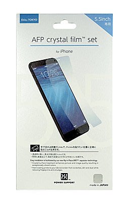 日本進口 POWER SUPPORT iPhone 6 Plus AFP Crystal 螢幕保護膜 亮面 可代貼