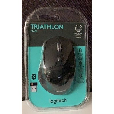 新莊 內湖 Logitech 羅技 M720 Triathlon多工無線滑鼠 自取價850元 台灣公司貨