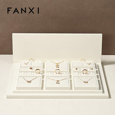 凡西FANXI輕奢珠寶首飾展示道具高檔超纖戒指項鏈專柜飾品陳列架
