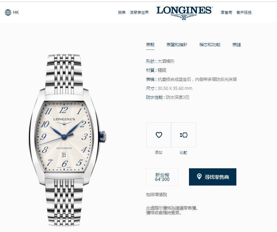 LONGINES L23424736 Yahoo