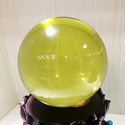 光工水晶阿賽斯特萊 純天然黃水晶球11.3cm擺件提升靈性水晶阿賽斯特萊梅爾卡巴揚升松果體第三眼