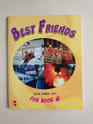 兒童美語系列 Best Friends: Fun Book 6 習作練習簿   77頁 原價160元