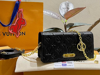 【二手包包】Lv 新品 wallet on chain woc Lily新品鏈條包 推薦自留 太百搭啦尺寸2NO63747