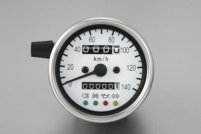 【D Racing三環錶/改裝錶】熱銷日本 60mm 機車/摩托車專用 LED時速碼錶 ~小哈雷