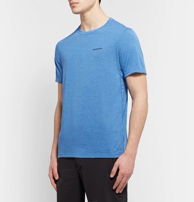 慧眼Z │ Patagonia Nine Trails T-Shirt 短袖T恤 排汗衣 尺寸S 藍 超舒適