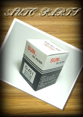 線上汽材 SUN 機油芯/機油濾清器 ZINGER 2.4/OUTLANDER 2.4 05-/MATRIX 1.6