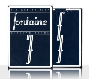 [fun magic] sleight Fontaine 深藍方丹撲克牌 深藍方丹牌