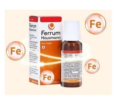 hausmann ferrum 嬰幼兒 孕婦補鐵劑口服液滴劑30ml 正品-pp
