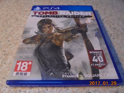 PS4 古墓奇兵-決定版 Tomb Raider 中文版 直購價700元 桃園《蝦米小鋪》