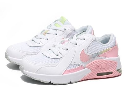 【Dr.Shoes 】Nike Air Max Excee PS 中童鞋 女童鞋 休閒鞋 白粉 CW5832-100