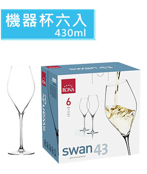 DIVIN精選無鉛水晶機器葡萄酒杯 6入組 斯洛伐克RONA Swan專業酒杯 白酒杯 高腳杯 葡萄酒杯 品酒杯
