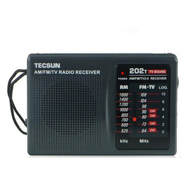 收音機Tecsun/德生 R-202T迷你便攜四六級考試老年人學生校園廣播收音機