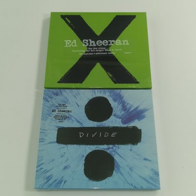 兩張打包 艾德 希蘭 Ed Sheeran X   ÷  兩豪華版 2CD