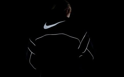 Nike x Ambush 3M反光 風衣 運動外套 中性款 黑色