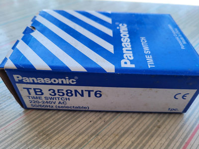 松下Panasonic定時開關24小時TB358NT6 220V定時開關 計時器
