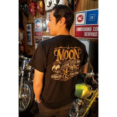 (I LOVE樂多)Wildman石井孝洋設計 MOON Custom Cycle Shop T-shirt S~XL