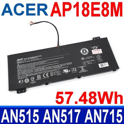 宏碁ACER AP18E8M 4芯 原廠電池 Nitro 7 A715-74G ConceptD 5 CN515-71P