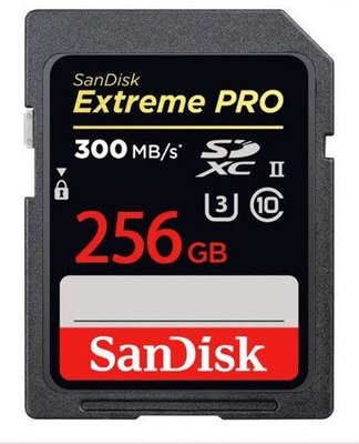 SanDisk Extreme Pro SDXC 256GB UHS-II V90 記憶卡 SD 256G  U3 300MB/s 公司貨 SDSDXDK