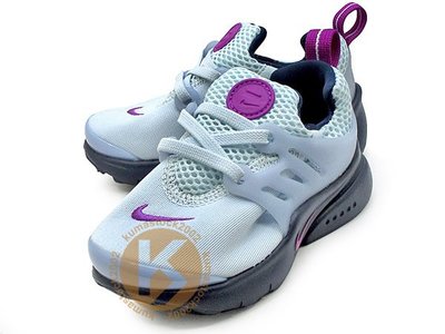 2016 台灣未發售 NIKE LITTLE PRESTO TD BT 幼童鞋 BABY 鞋 灰紫 844765-401
