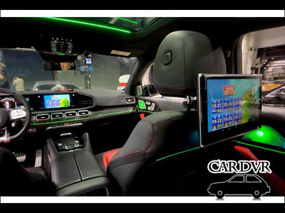 GLE V167 GLS X167 升級安卓+導航王+無線carplay+數位電視+後座平板+行車