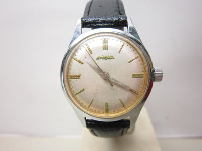 ~ㄚ爸的懷舊老錶~ 1960年代 ENICAR 英納格 手上鍊機械錶 古董錶