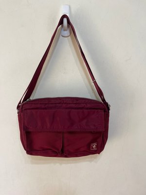 「 二手包 」 Porter International 斜背包（紅）116