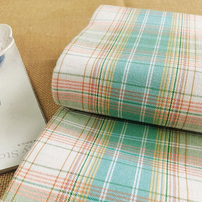 純棉老粗布床單單件帆布條紋格子吸汗透氣加厚三件套四季通用棉麻台北有個家