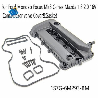 汽車發動機零件 Cam Rocker Vae 蓋和墊片 1S7G-6M293-BM Ford Mondeo Focus-飛馬汽車