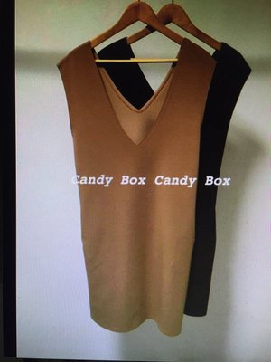 轉賣"candy box"正韓 背心洋裝-黑色