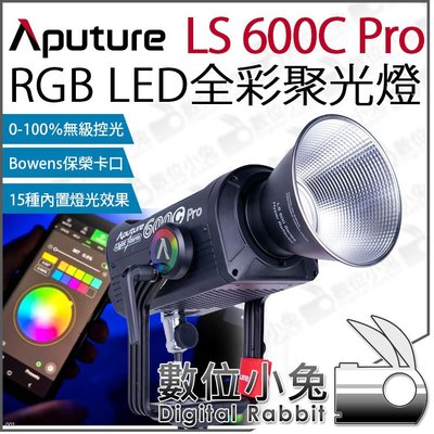 數位小兔【 Aputure 愛圖仕 LS 600C PRO 全彩 LED 聚光燈 】攝影燈 影視燈 補光燈 LS600C