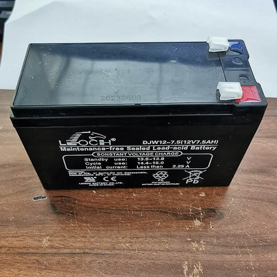通力應急電源/通力轎頂蓄電池 電瓶 DJW12-7.5 12V7.5AH 理士電池