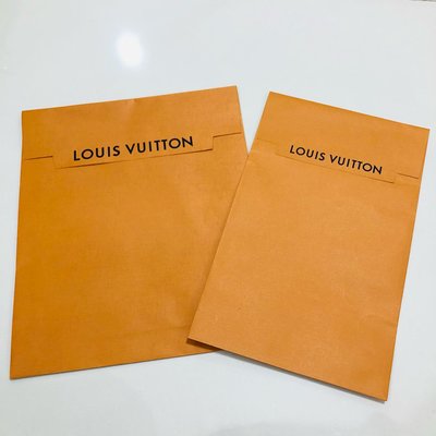 二手 LV LOUIS VUITTON 路易威登 新款 信封 包裝袋 信封紙袋 紙袋 禮物袋 提袋
