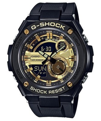 【金台鐘錶】CASIO卡西歐G-SHOCK G-STEEL絕對強悍多功能運動錶 GST-210B-1A9