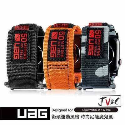 現貨-UAG適用于iwatch 6 5 SE 4手表帶蘋果38/40/42/44MM尼龍運動表帶簡約