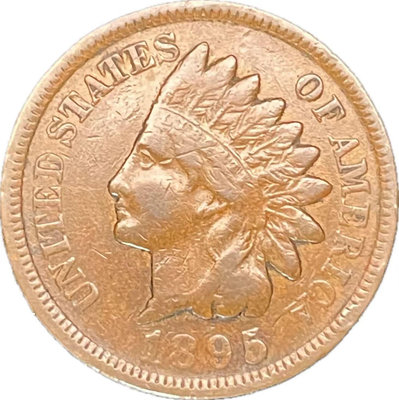錢幣郵幣撿漏 1895年美國印第安一分硬幣Indian C