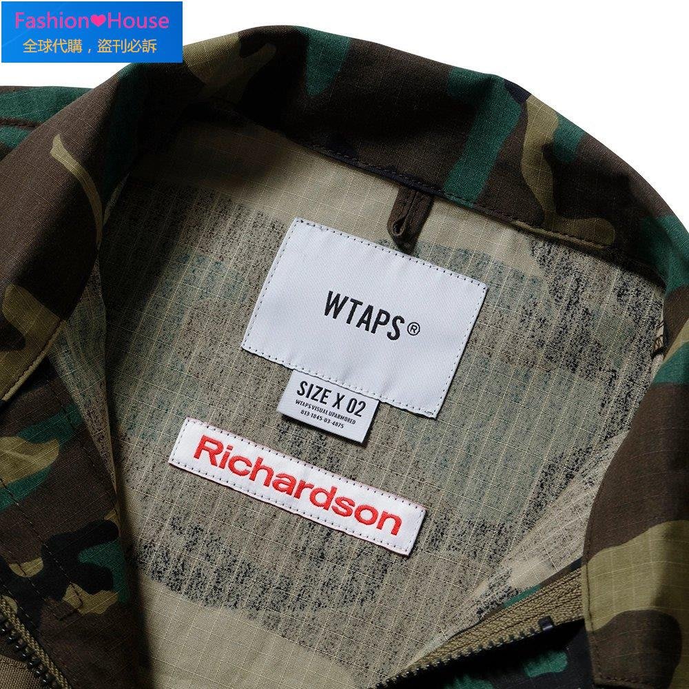 Fashion❤House』WTAPS BUDS LS COTTON RIPSTOP CAMO RICHARDSON 現貨