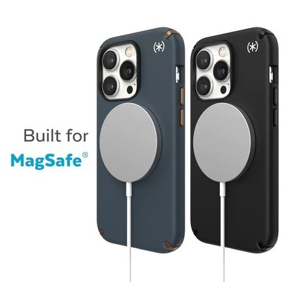✅ MagSafe 磁吸｜4米防摔、柔觸感｜iPhone 15/14 Pro Max｜Speck 抗菌保護殼 喵之隅