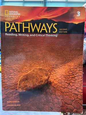 湘芸二手書（Pathways 3: Reading, Writing, and Crit）國家地理 原價670元